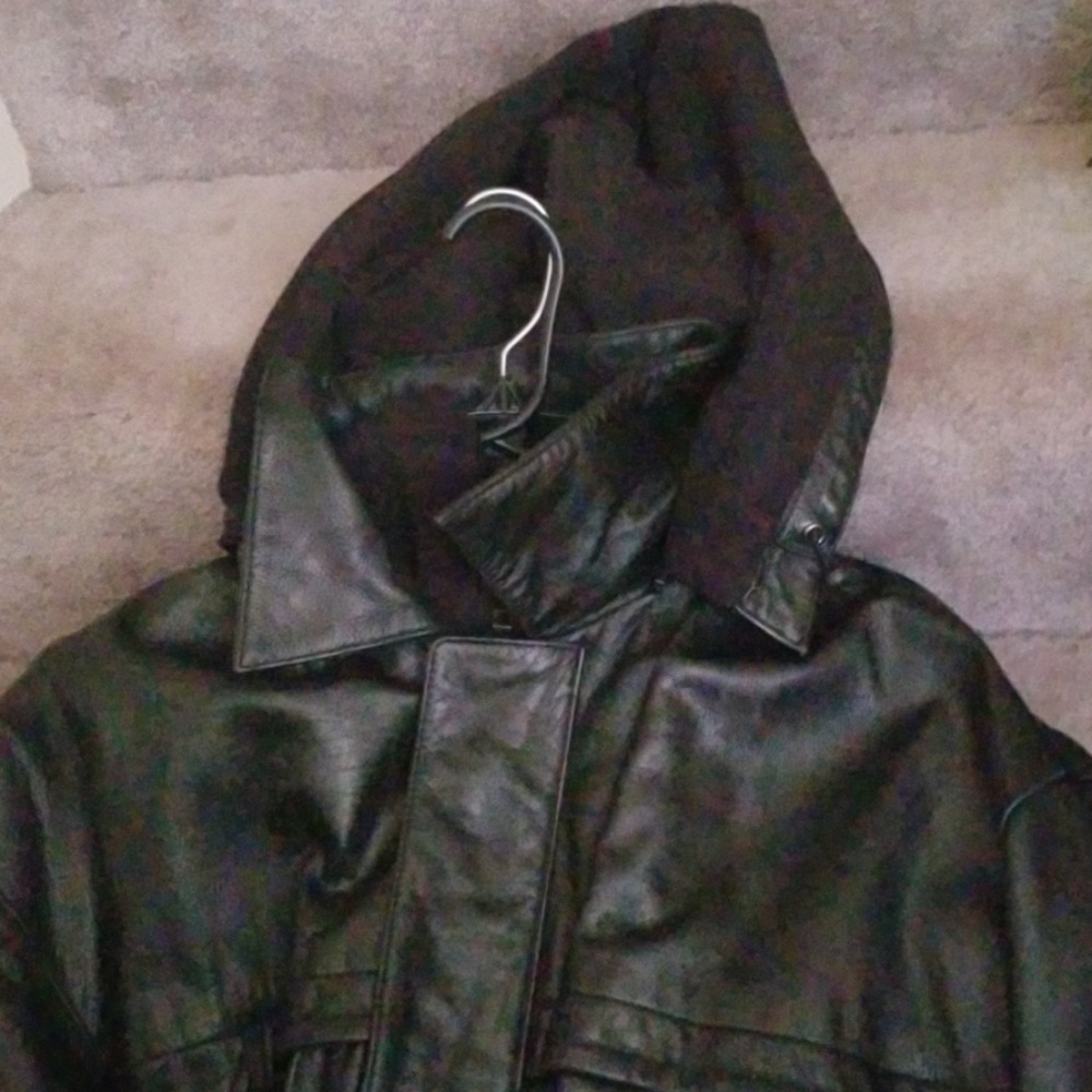 Leather Coat